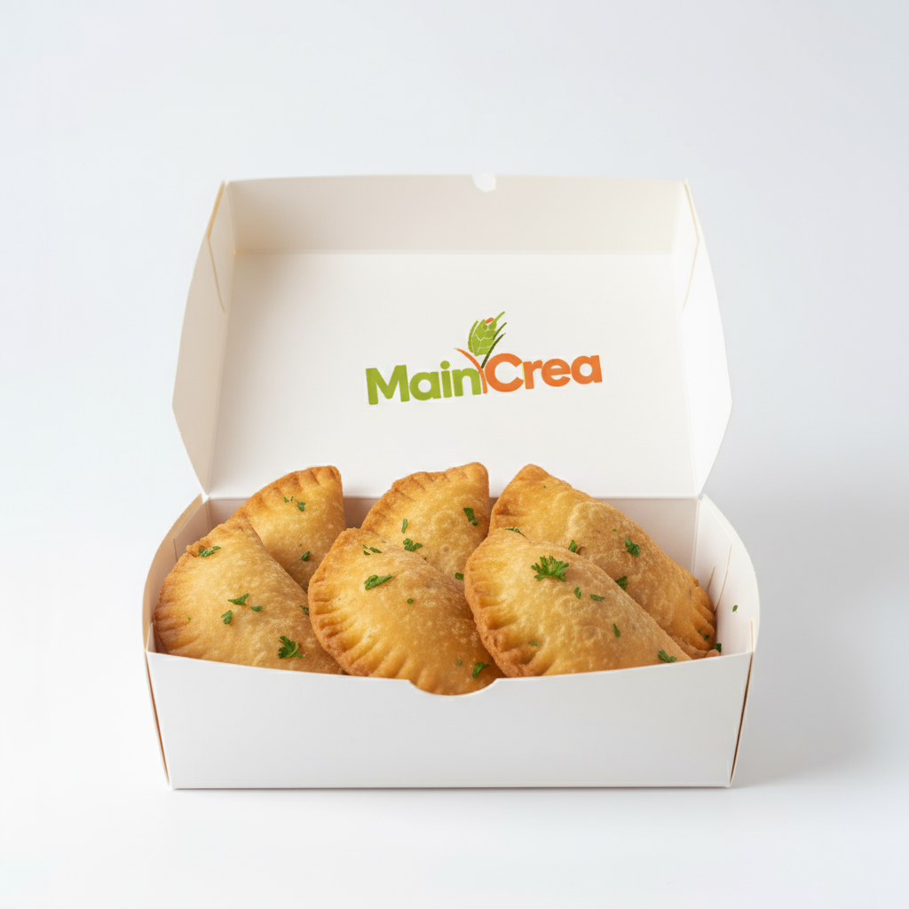 12 Pastels Africains – Thon ou Viande Hachée